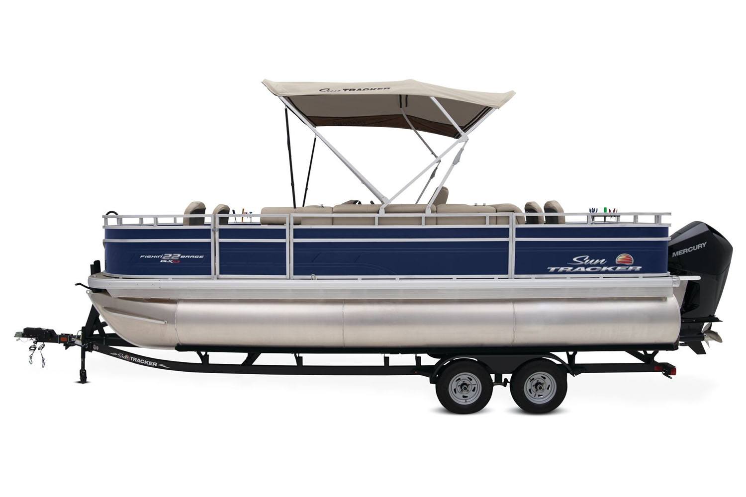 2024 Sun Tracker Fishin' Barge 22 XP3 in Somerset, Wisconsin - Photo 6
