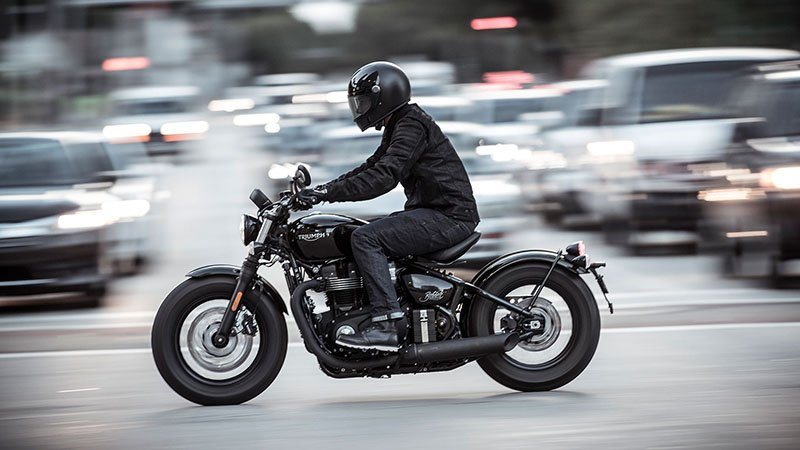 New 2020 Triumph Bonneville Bobber Black Matte Ironstone Motorcycles In Rapid City Sd