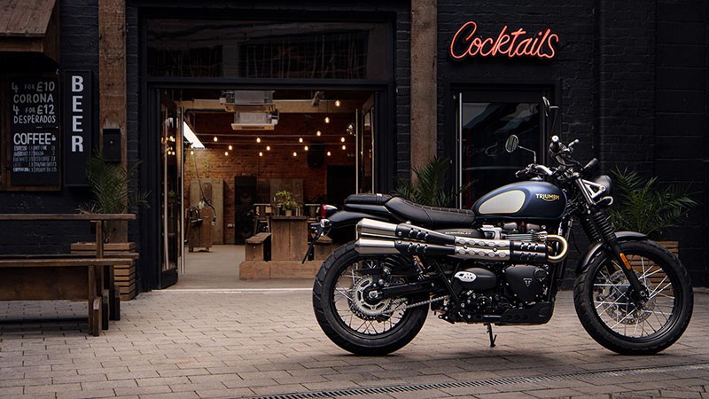 New 2022 Triumph Street Scrambler Gold Line Motorcycles in Columbus, OH