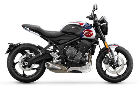 2025 Triumph Trident 660 Triple Tribute Edition in Mahwah, New Jersey