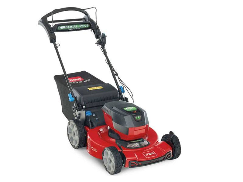 Toro Recycler 22 in. 60V MAX Electric Battery SMARTSTOW Personal Pace Auto-Drive High Wheel in Angleton, Texas - Photo 1