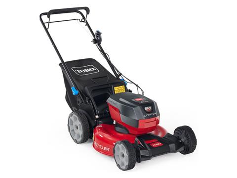 Toro Recycler 21 in. 60V MAX Electric Battery SmartStow Self-Propel High Wheel (21326) in Mio, Michigan