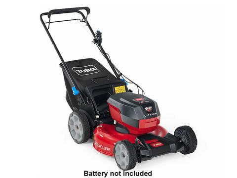 Toro Recycler 21 in. 60V Max Self-Propel w/ SmartStow - Tool Only (21326T) in Old Saybrook, Connecticut