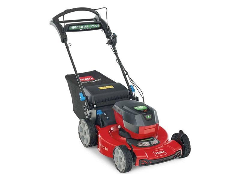 Toro Recycler 22 in. 60V MAX Electric Battery SMARTSTOW Personal Pace High Wheel Bare Tool in Greenville, North Carolina - Photo 1