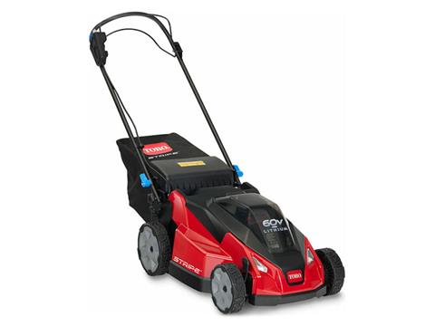Toro Stripe 21 in. 60V MAX Dual-Blades Self-Propelled - 7.5Ah Battery/Charger Included in Festus, Missouri