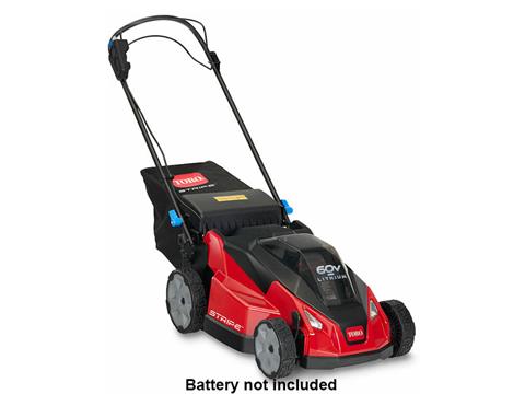 Toro Stripe 21 in. 60V Max Dual-Blades Self-Propelled - Tool Only in New Durham, New Hampshire