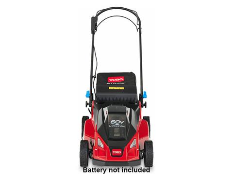 Toro Stripe 21 in. 60V Max Dual-Blades Self-Propelled - Tool Only in New Durham, New Hampshire - Photo 3