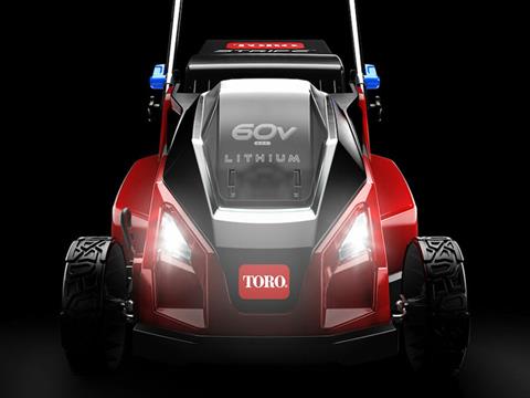 Toro Stripe 21 in. 60V Max Dual-Blades Self-Propelled - 7.5Ah Battery/Charger Included in New Durham, New Hampshire - Photo 6