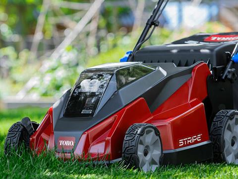 Toro Stripe 21 in. 60V MAX Dual-Blades Self-Propelled - 7.5Ah Battery/Charger Included in Greenville, North Carolina - Photo 11