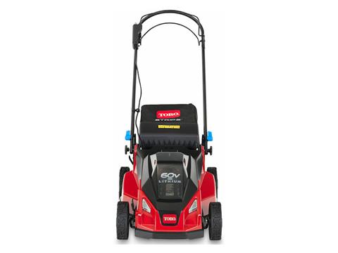 Toro Stripe 21 in. 60V MAX Self-Propelled - 6.0Ah Battery/Charger Included in Greenville, North Carolina - Photo 2