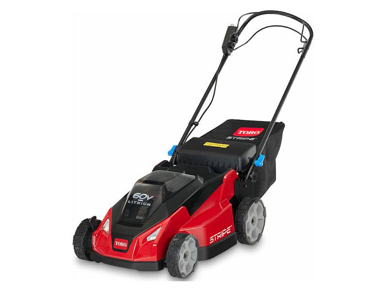Toro Stripe 21 in. 60V MAX Self-Propelled - 6.0Ah Battery/Charger Included in Greenville, North Carolina - Photo 3