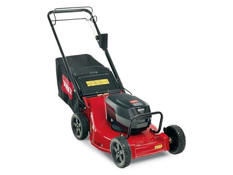Toro Heavy Duty 21 in. 60V Max Electric Battery 2-Bail Variable Speed Zone Start w/ (2) 7.5Ah Batteries & Charger in Greenville, North Carolina