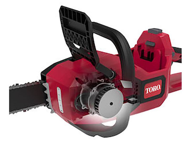 Toro 60V MAX 16 in. Brushless Chainsaw w/ 2.0Ah Battery in Oxford, Maine - Photo 6