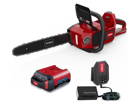 Toro 60V MAX 16 in. Brushless Chainsaw with 2.0Ah Battery in New Durham, New Hampshire