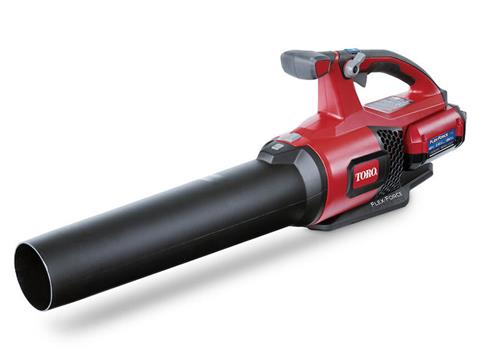 Toro 60V MAX 120 mph Brushless Leaf Blower w/ 2.5Ah Battery in Trego, Wisconsin - Photo 3