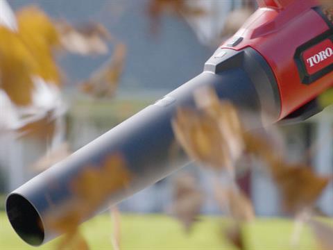 Toro 60V MAX 120MPH Brushless Leaf Blower with 2.5Ah Battery in Hancock, Wisconsin - Photo 9