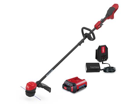 Toro 60V MAX 13 in. / 15 in. Brushless String Trimmer w/ 2.0Ah Battery in New Durham, New Hampshire