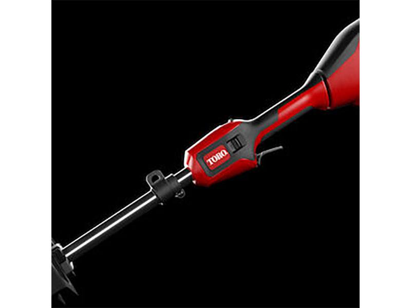 Toro 60V MAX 14 in. / 16 in. Attachment Capable String Trimmer w/ 2.5Ah Battery in Eagle Bend, Minnesota - Photo 8