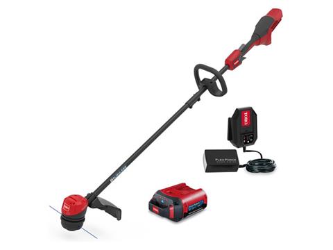 Toro 60V MAX 13 in. / 15 in. Brushless String Trimmer with 2.0Ah Battery in Millerstown, Pennsylvania - Photo 1