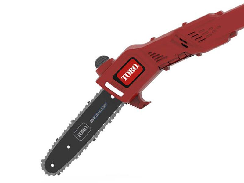 Toro 60V MAX 10 in. Brushless Pole Saw with 2.0Ah Battery in Hancock, Wisconsin - Photo 6