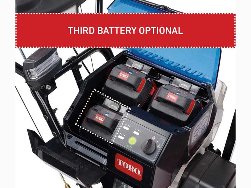 Toro 24 in. Power Max e24 60V with (2) 6.0Ah Batteries and Charger in Oxford, Maine - Photo 4