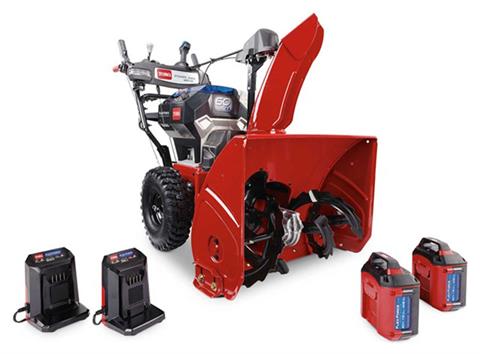 Toro 26 in. Power Max e26 60V with (2) 7.5Ah Batteries and Charger in Oxford, Maine