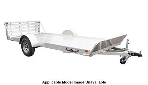 2024 Triton Trailers FIT Series Aluminum Single Axle Trailers - FIT1481 in Newfield, New Jersey