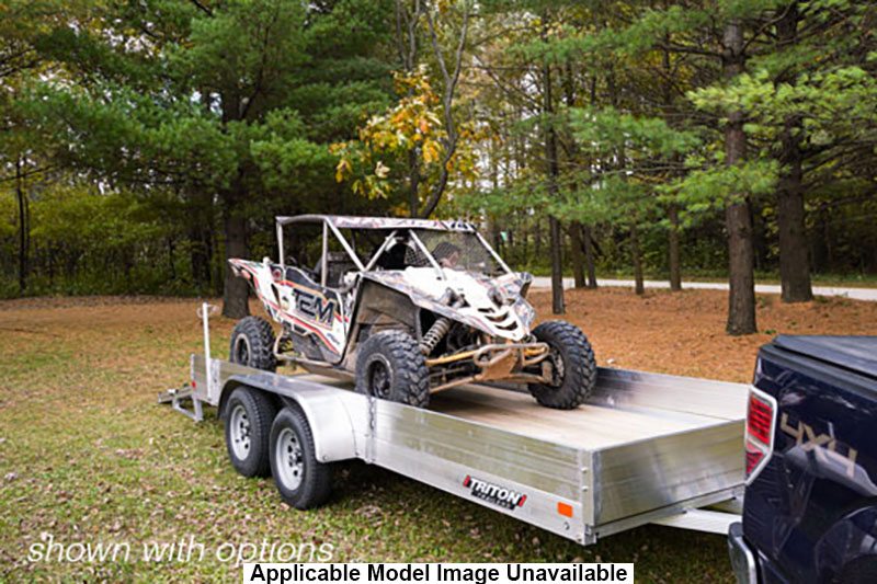 2024 Triton Trailers FIT Series Hardwood Planks Tandem Axle Trailers 168 in. in Lebanon, Maine