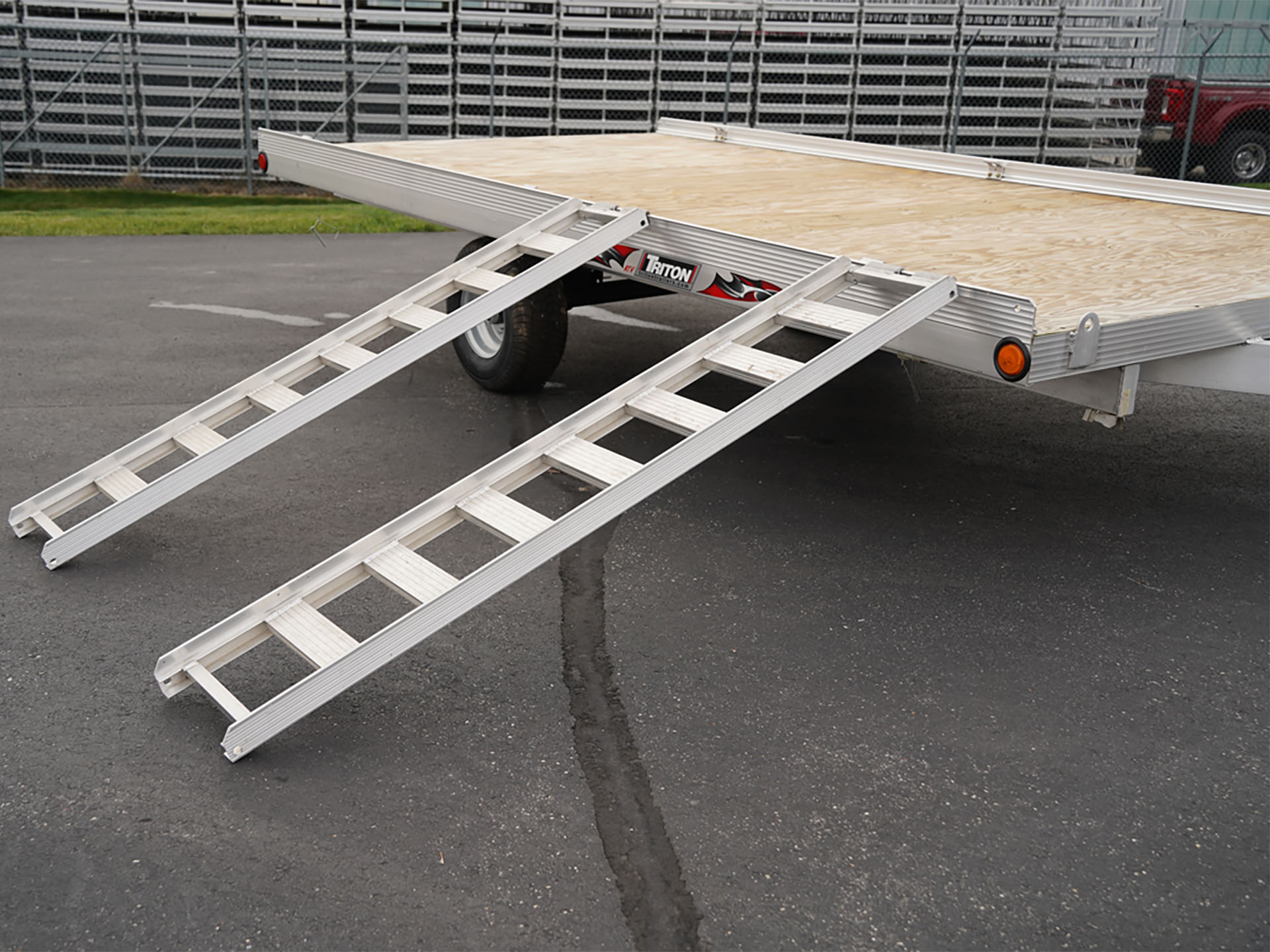 2025 Triton Trailers ATV Series Twin Ramps Single Axle Trailers 104 in. in Lancaster, South Carolina - Photo 2