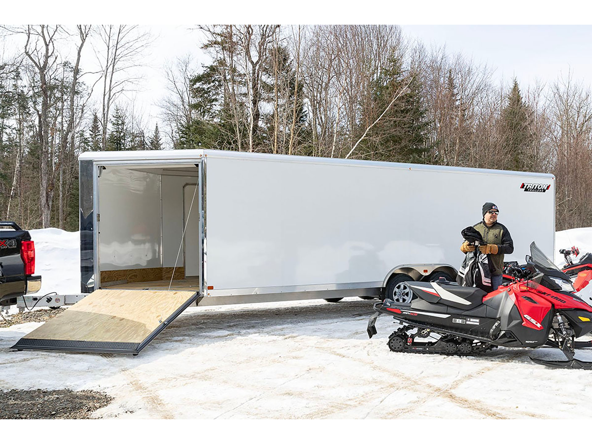 2025 Triton Trailers Lowboy Heavy Duty Series Trailers 20 ft. in Marquette, Michigan - Photo 8