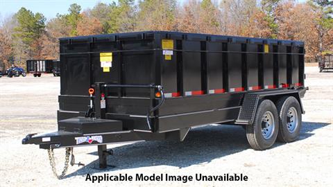 2024 Texas Bragg Medium Duty Dump Over-the-Wheel Trailers 14 ft. in Bastrop, Texas
