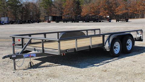 2024 Texas Bragg Pipe Top TA Trailers 14 ft. in Leesville, Louisiana - Photo 1