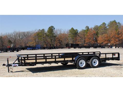 2024 Texas Bragg Pipe Top TA Trailers 16 ft. in Bastrop, Texas - Photo 2