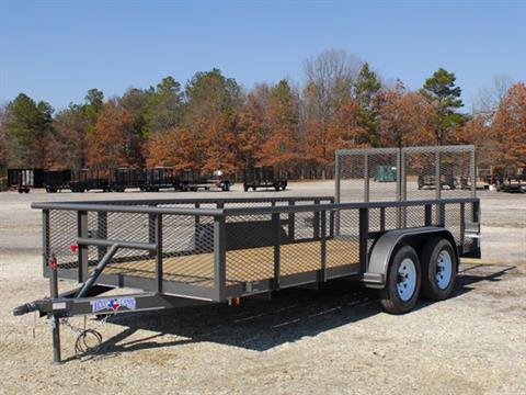 2024 Texas Bragg Pipe Top TA Trailers 16 ft. in Bastrop, Texas - Photo 3