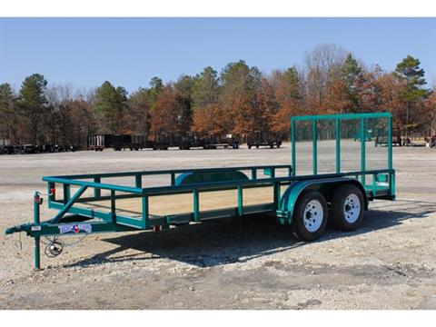 2024 Texas Bragg Pipe Top TA Trailers 16 ft. in Bastrop, Texas - Photo 4