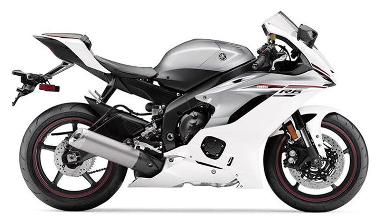 New 18 Yamaha Yzf R6 Intensity White Matte Silver Motorcycles In Unionville Va