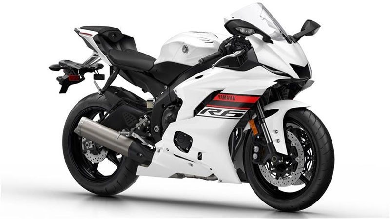 New 2019 Yamaha YZF-R6 Intensity White | Motorcycles in San Jose CA