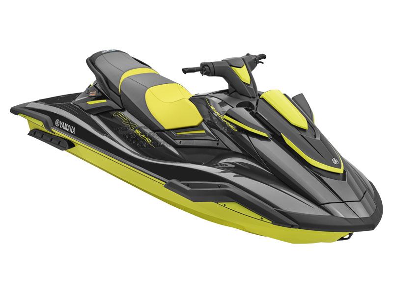 New 21 Yamaha Fx Svho Watercraft In Herrin Il Carbon Lime Yellow