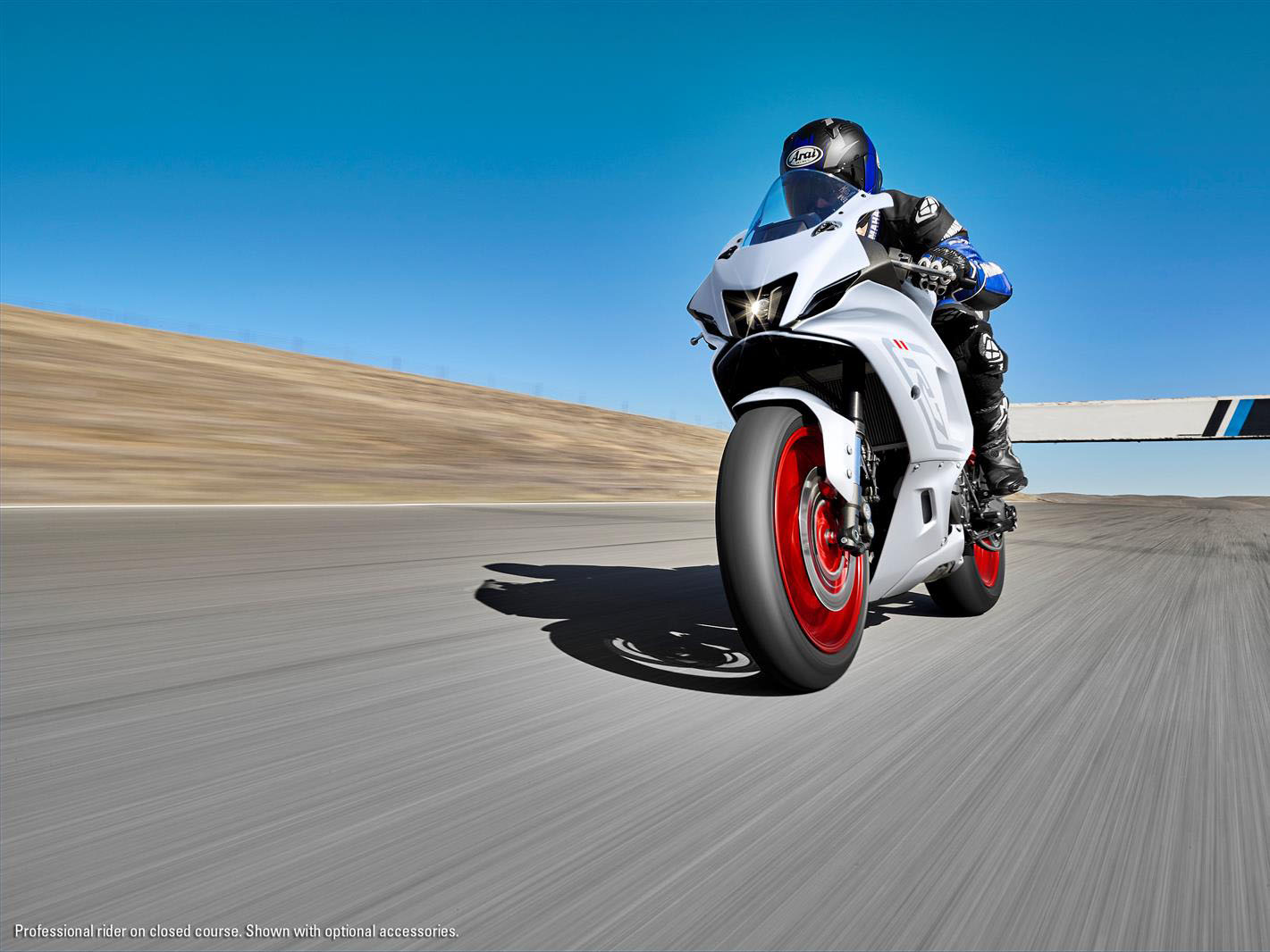 New 2023 Yamaha YZFR7 Intensity White Motorcycles in Tarentum PA