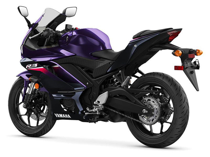 2023 Yamaha YZF-R3 ABS in Metuchen, New Jersey - Photo 3