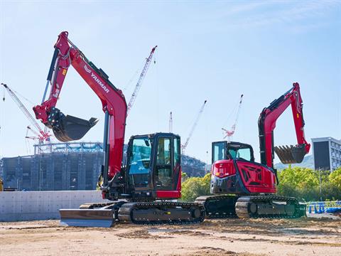 2024 Yanmar ViO80-7 Cab Rubber Track in Norfolk, Virginia - Photo 10