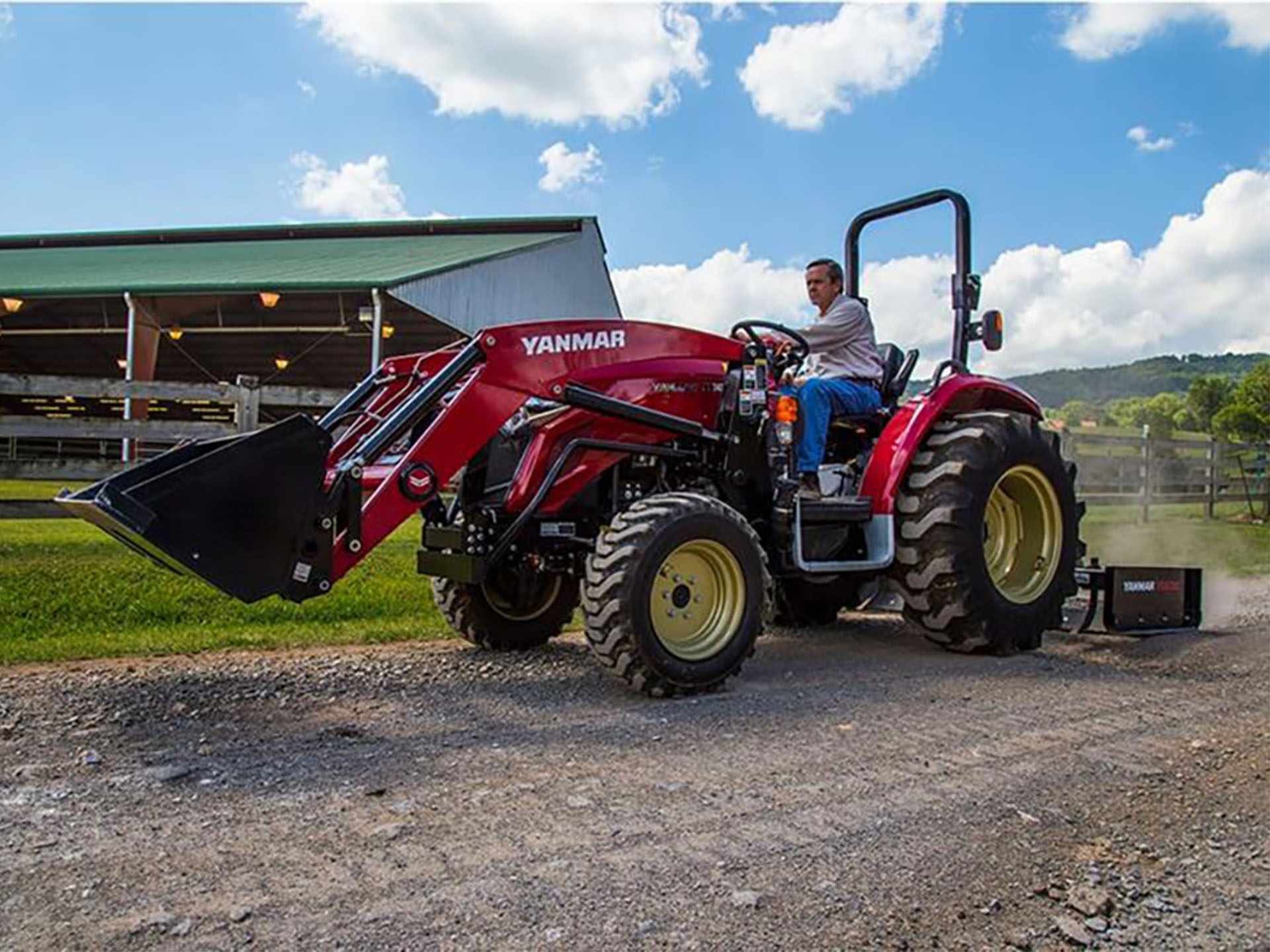 2024 Yanmar 4 ft. Sub-Compact Rear Grader Blade in Saint Johnsbury, Vermont - Photo 2