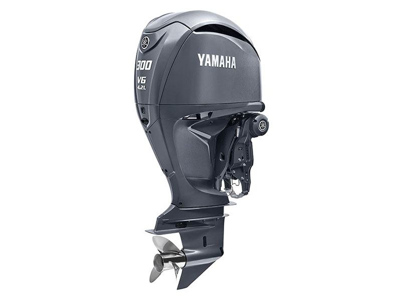 Yamaha F300 4.2L V6 Offshore 25 in. Remote Mech PT in Trego, Wisconsin - Photo 3